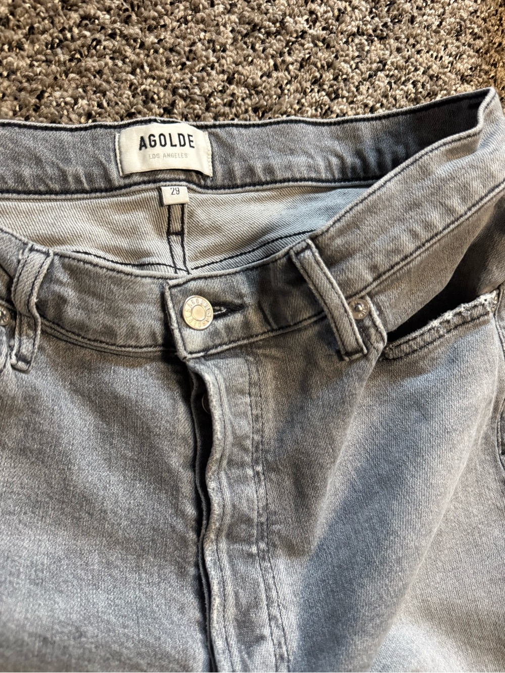 Agolde High-Rise Jeans